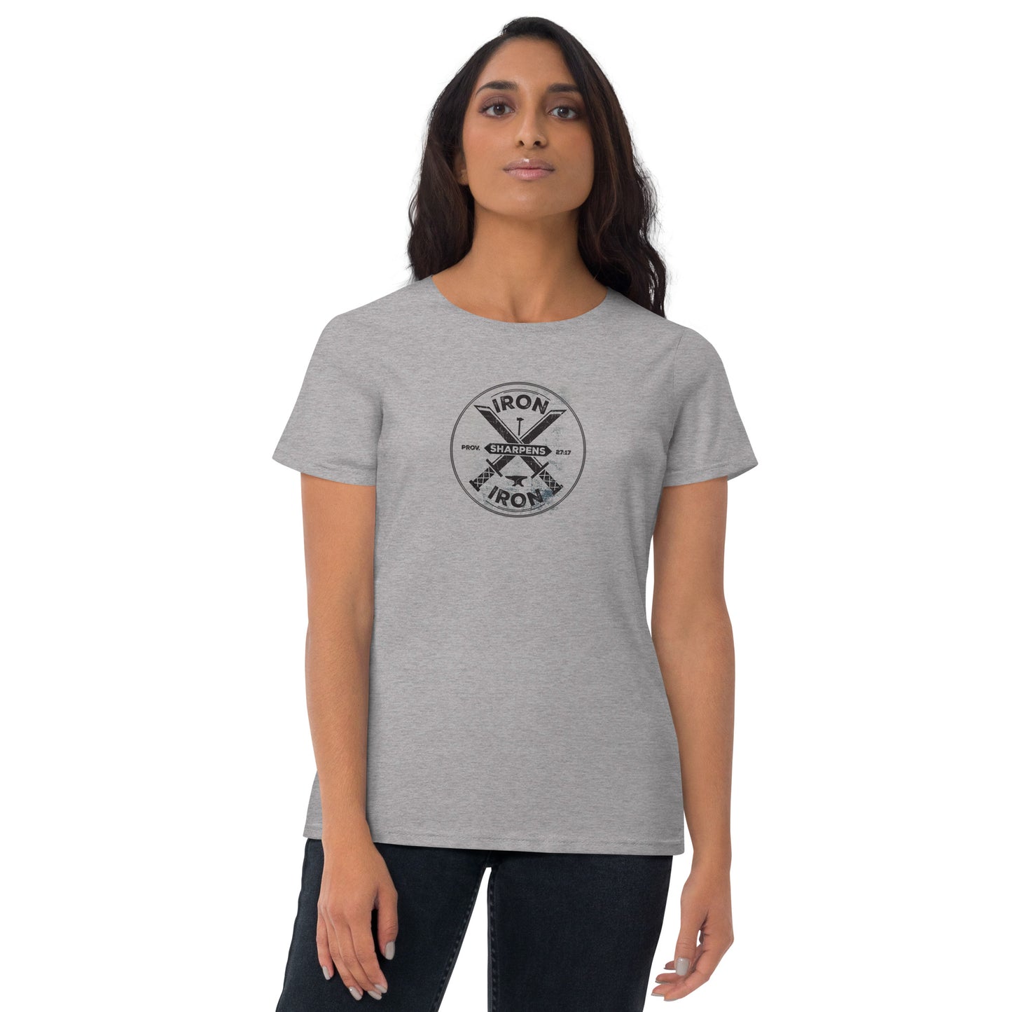 Iron Sharpens Iron - Women's short sleeve t-shirt